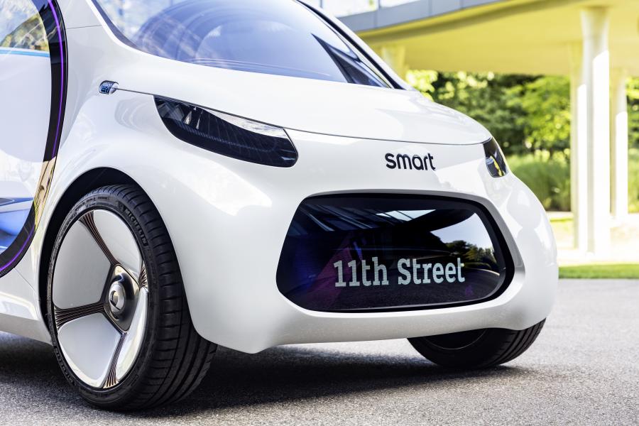 Детали экстерьера Smart Vision EQ ForTwo 2017 года  (фото 24 из 38)